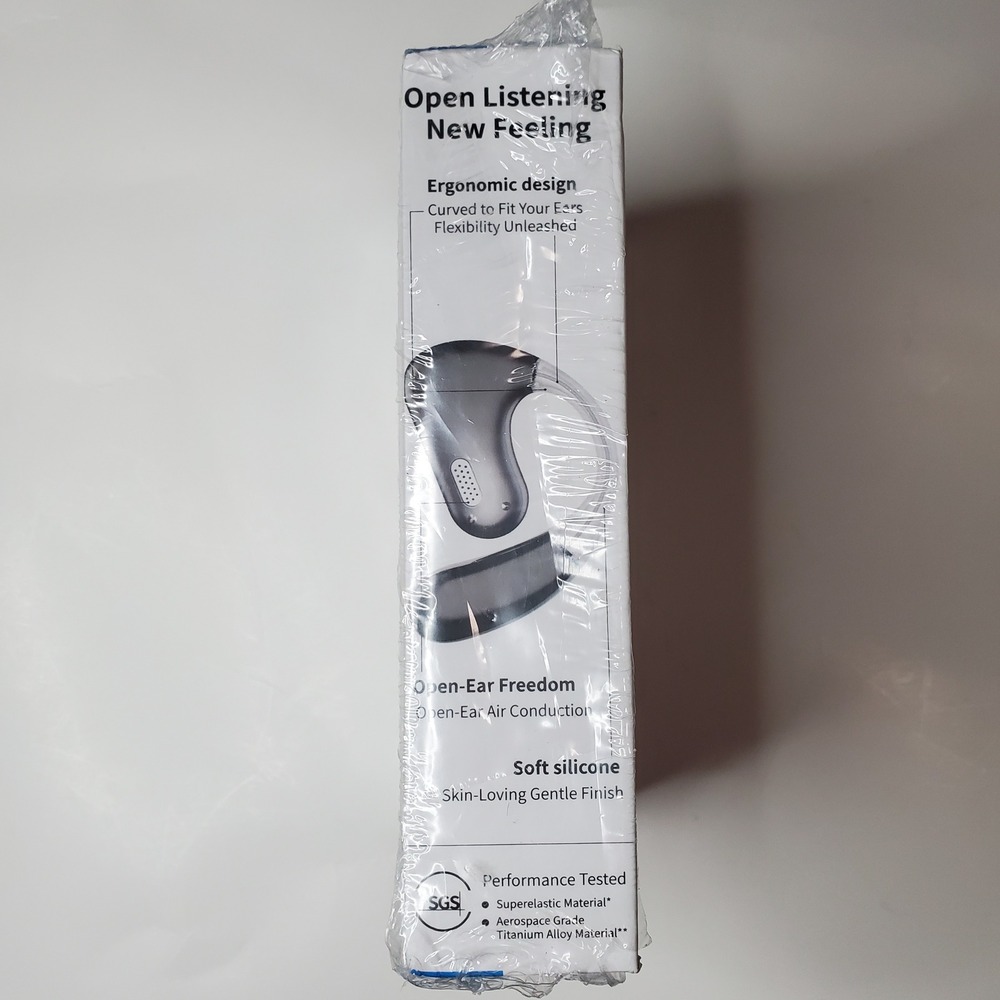 YYK-Q28 Open-Ear Wireless Earbuds Bluetooth 5.4 IPX7 Waterproof Black New - Picture 3 of 4
